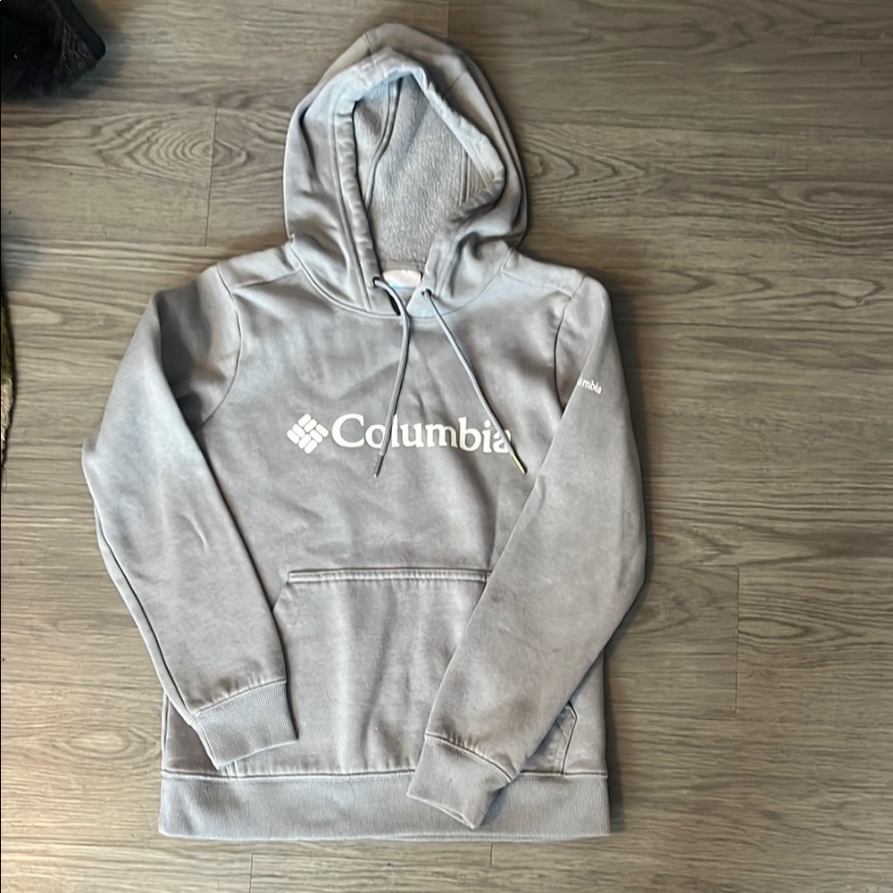 columbia grey hoodie 🩶